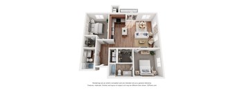 2 bed 2 bath N at EastGate Apartments, Rochester
