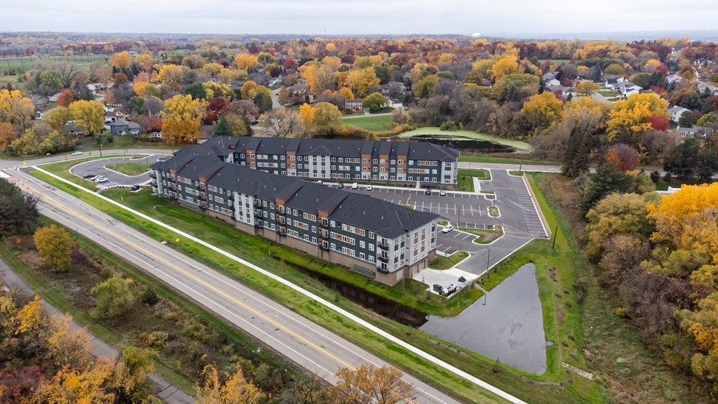 aerial view of Londin Crossing