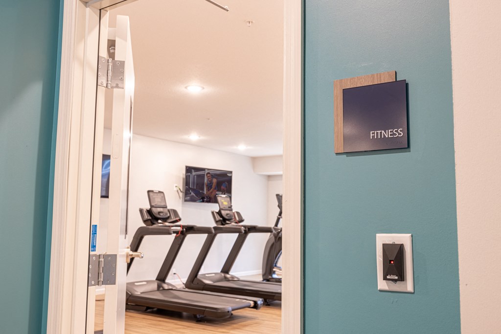 treadmill in club room