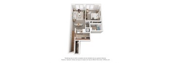 1 bed 1 bathroom at Lowertown Commons Apartments, Minnesota, 55101