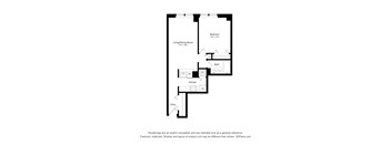 a floor plan of a house with an open floor plan