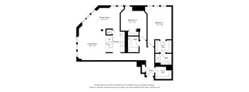 a floor plan of a house with a lot of rooms and a large floor