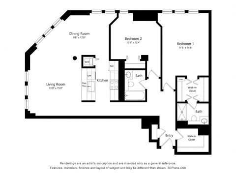 a floor plan of a house with a lot of rooms and a large floor