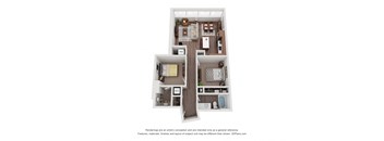 2 bed 2 bath B at Press House Apartments, Minnesota, 55101