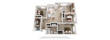 3 Bedroom 2 Bathroom - Aspen
