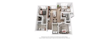 a 3 bedroom floor plan  woodland  2100 sq ft