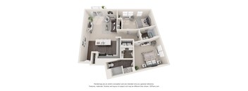 2 bedroom 2 bathroom S at Technology Park Apartments, Rochester, MN, 55901