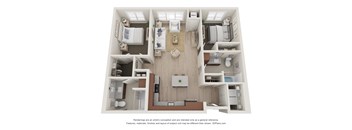 2 bed 2 bath X at The Landing at Amber Fields Apartments, Rosemount, MN