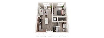 1 bed 1 bath Q at The Winslow 62+ Apartments, West St Paul, Minnesota