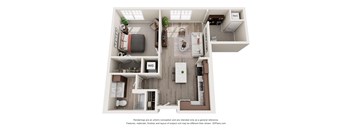 1 bed 1 bath M at The Winslow 62+ Apartments, Minnesota, 55118