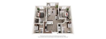 2 bed 2 bath C at The Winslow 62+ Apartments, West St Paul, MN, 55118