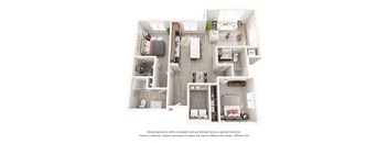 2 bed 2 bath M at The Winslow 62+ Apartments, West St Paul, Minnesota
