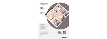 A 2 Bed Floorplan B of a property by The EPICentre at Brightwater Town Centre.