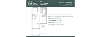 A - Includes Den and Terrace