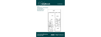 the floor plan of the suite