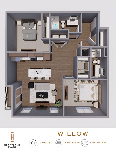 1009 S Dewey Street Studio-2 Beds Apartment for Rent - Photo Gallery 19