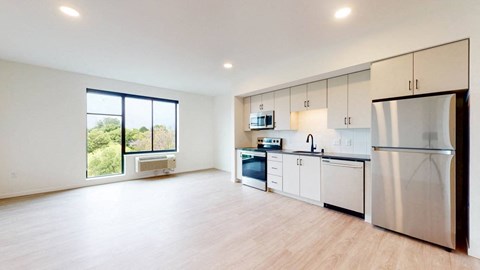 Open Concept Floor Plan at The Hill Apartments, Saint Paul, MN