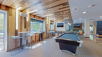 resident lounge with billiards and seating - Photo Gallery 19