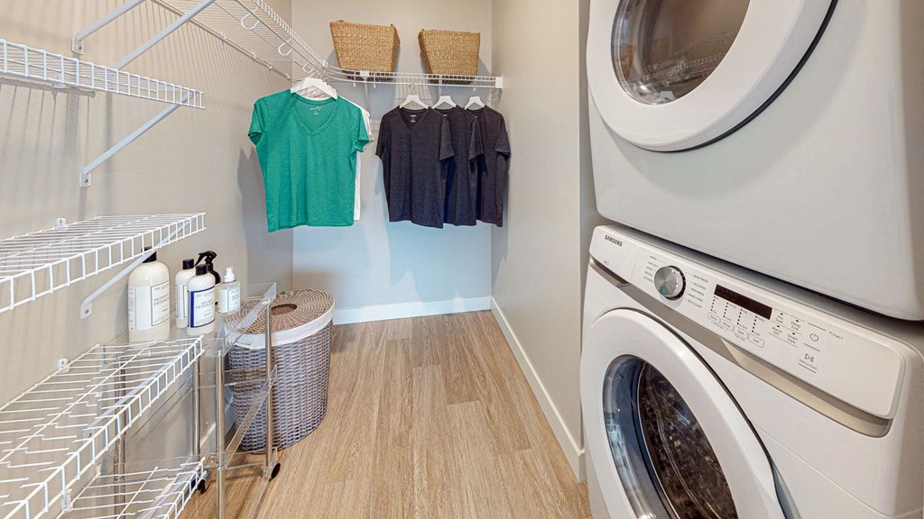 Laundry Room at Grove80 Apartments, Cottage Grove, MN, 55016