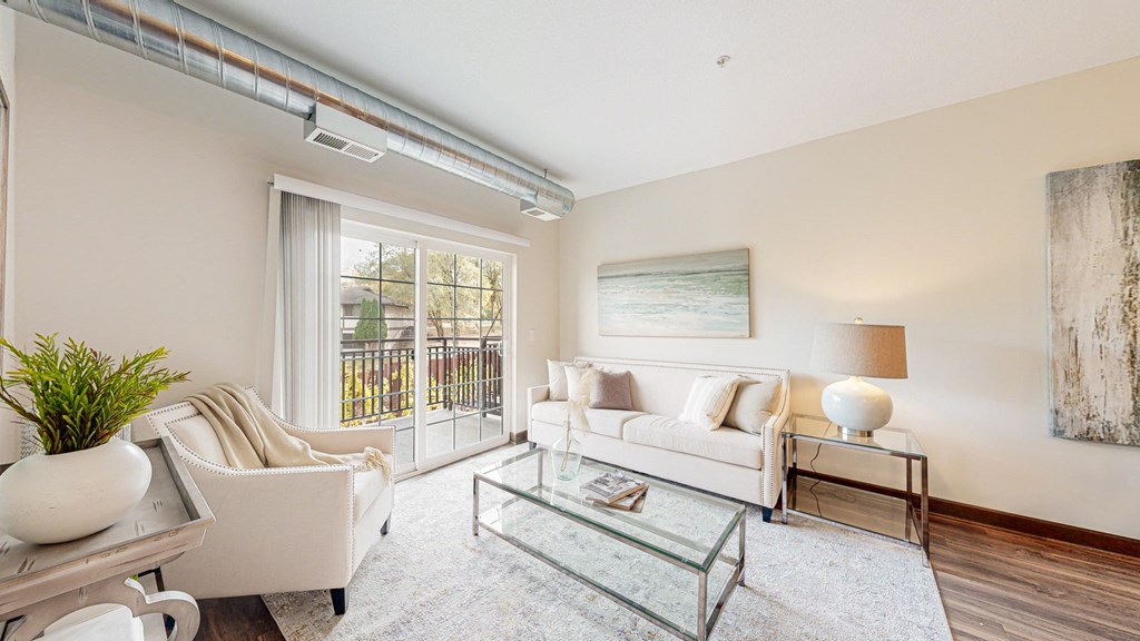 Spacious Living Room at Victoria Flats, Victoria, 55386