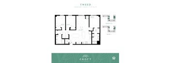 TWEED Floor Plan at Croft at Rosecott, Rosemount, MN