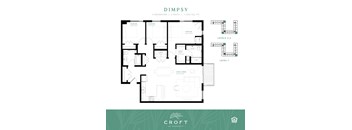 DIMPSY Floor Plan at Croft at Rosecott, Minnesota