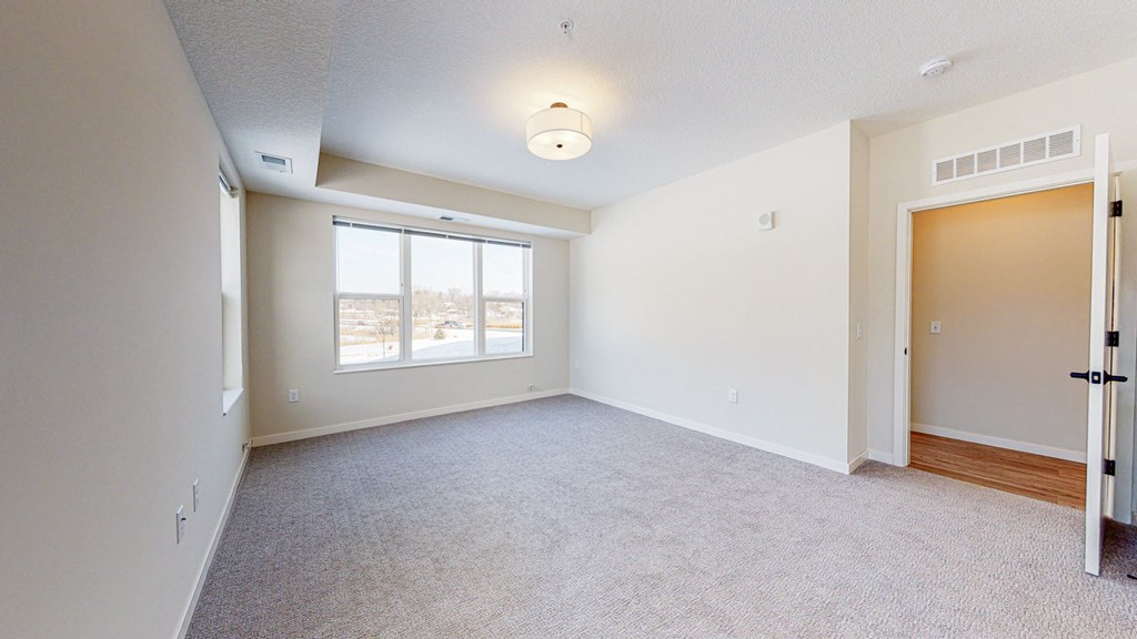 Unfurnished Bedroom Area at Shady Oak Crossing, Minnetonka, MN, 55343