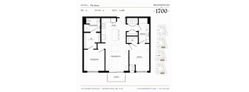 The Grace Floor plan at Residences at 1700, Minnetonka, 55305