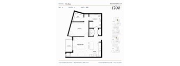 The Rose Floor plan at Residences at 1700, Minnetonka