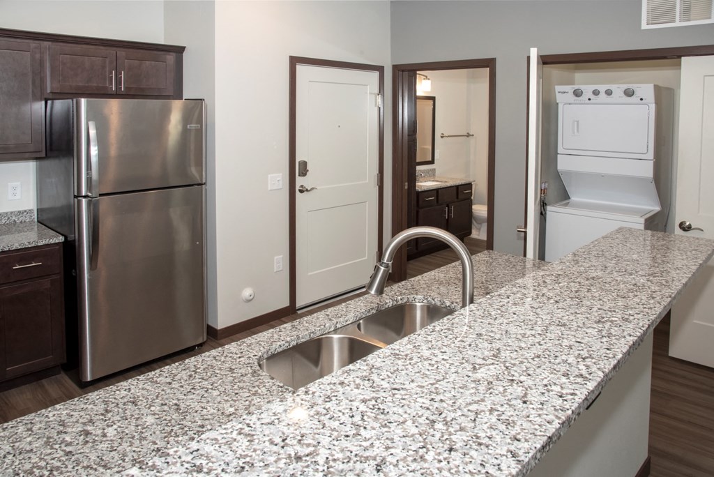 Granite Countertop Kitchen at Lake Jonathan Flats, Chaska, MN, 55318