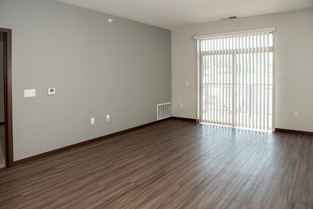 Large Windows with Window Coverings at Lake Jonathan Flats, Minnesota, 55318