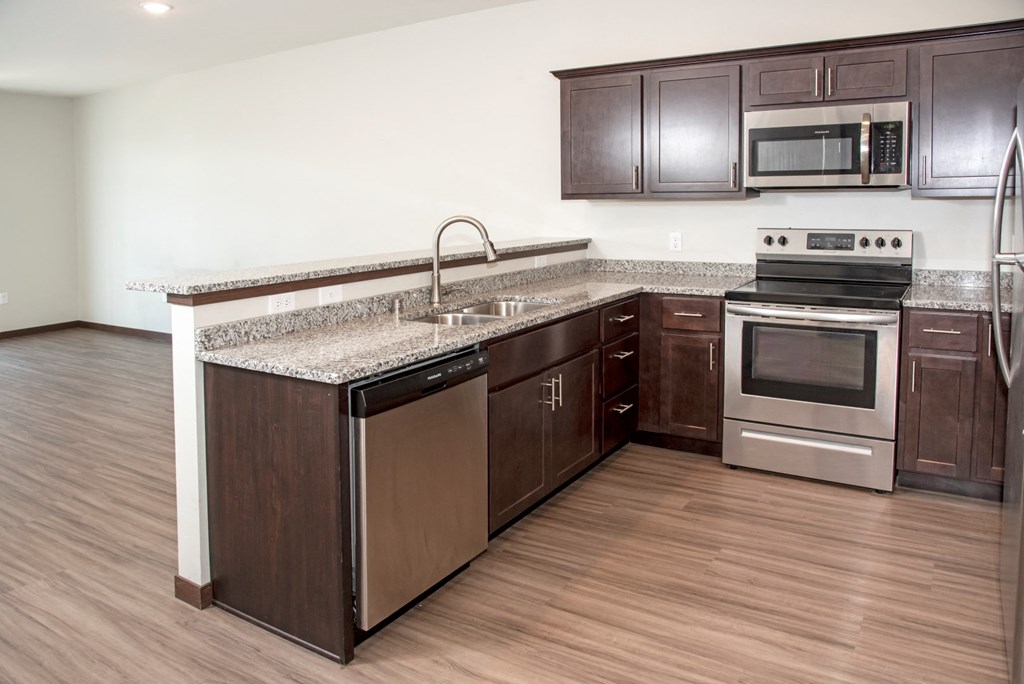 Modular Kitchen at Lake Jonathan Flats, Minnesota