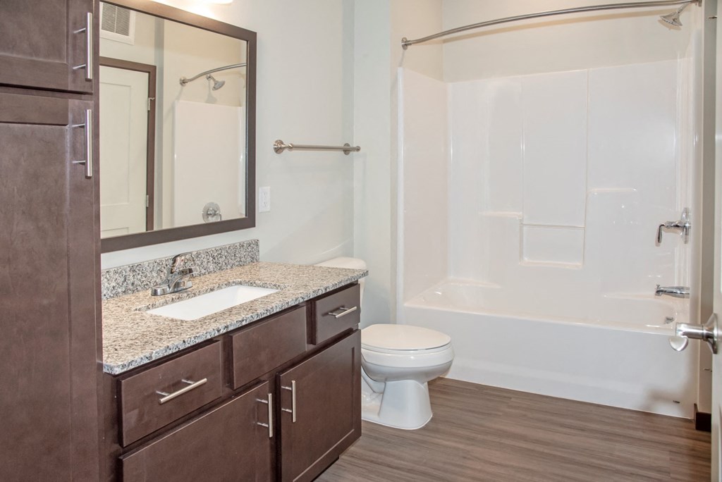Bathroom With Bathtub at Lake Jonathan Flats, Chaska