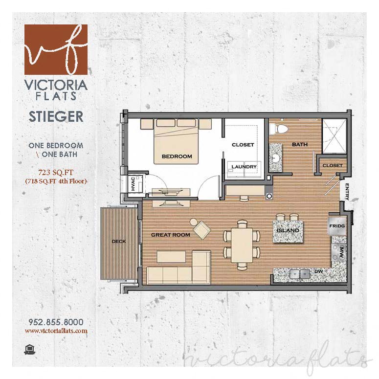 Stieger Floor plan at Victoria Flats, Victoria, Minnesota