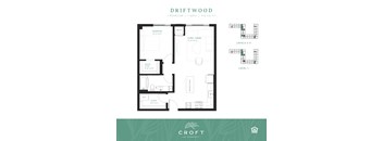Driftwood Floor Plan at Croft at Rosecott, Minnesota