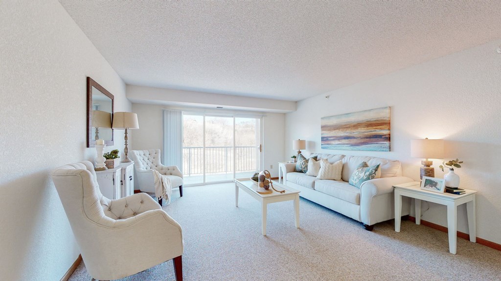 two bedroom, st claire, living room