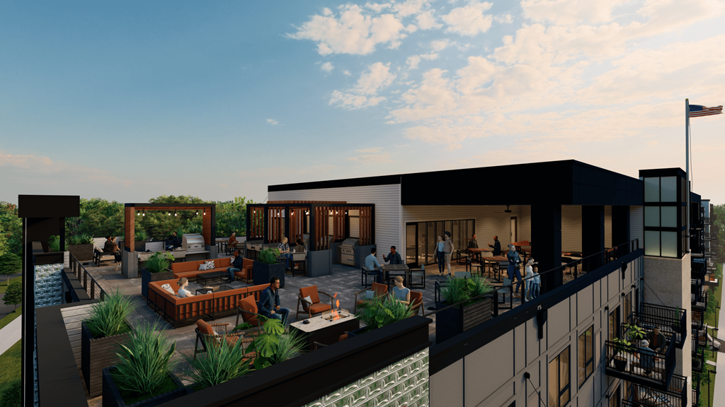 deck at The Yards, Minnesota