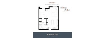 Garnet Floor Plan at Copper at Rosecott, Minnesota, 55068