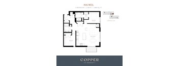Nickel Floor Plan at Copper at Rosecott, Rosemount, MN