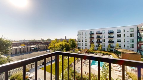 View From Balcony at The Mason, Minnesota, 55114