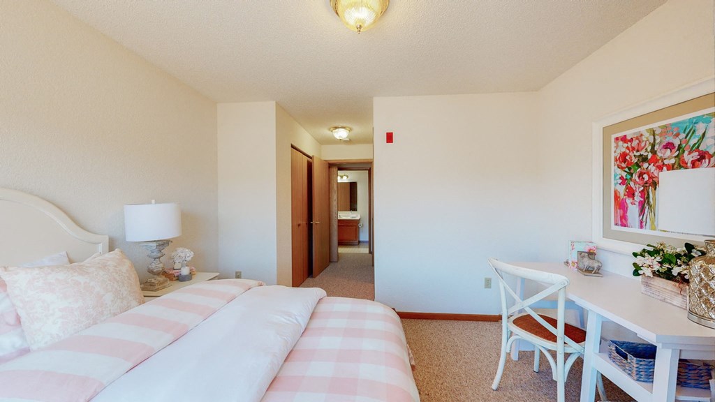 two bedroom, st claire, bedroom