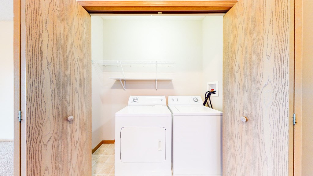 in-home washer and dryer