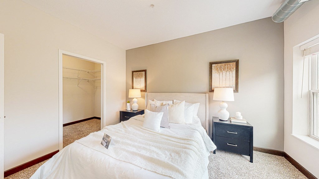 Model Bedroom at Victoria Flats, Victoria, 55386