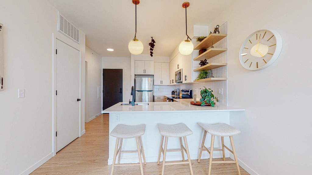 Interior decor at CityLine Apartments, Minneapolis, MN, 55406