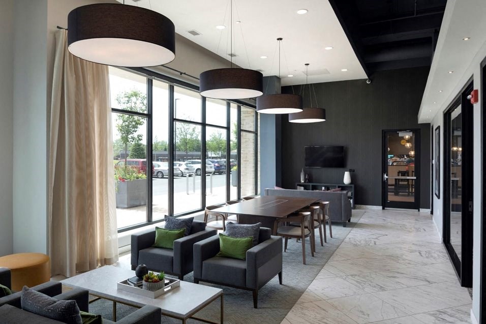 Relaxing Resident Lounge,  Residences at 1700, Minnetonka