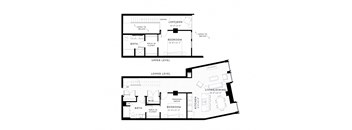2+A Floor plan at Custom House, St. Paul, MN, 55101