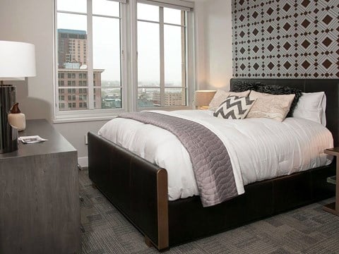 Well Appointed Bedroom at Custom House, St. Paul, 55101