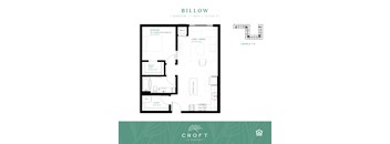 Billow Floor Plan at Croft at Rosecott, Minnesota, 55068