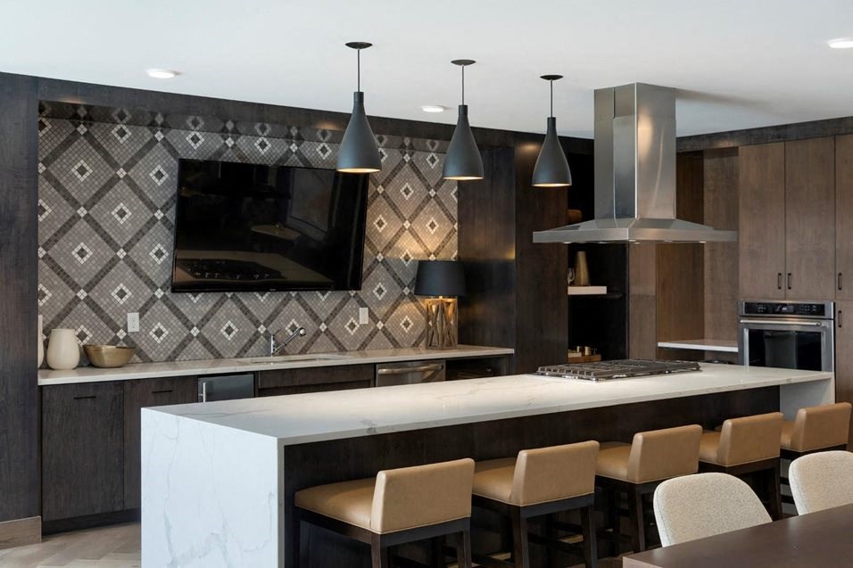 Eat-In Table With High Chairs In Clubhouse, Residences at 1700, Minnetonka, MN 55305