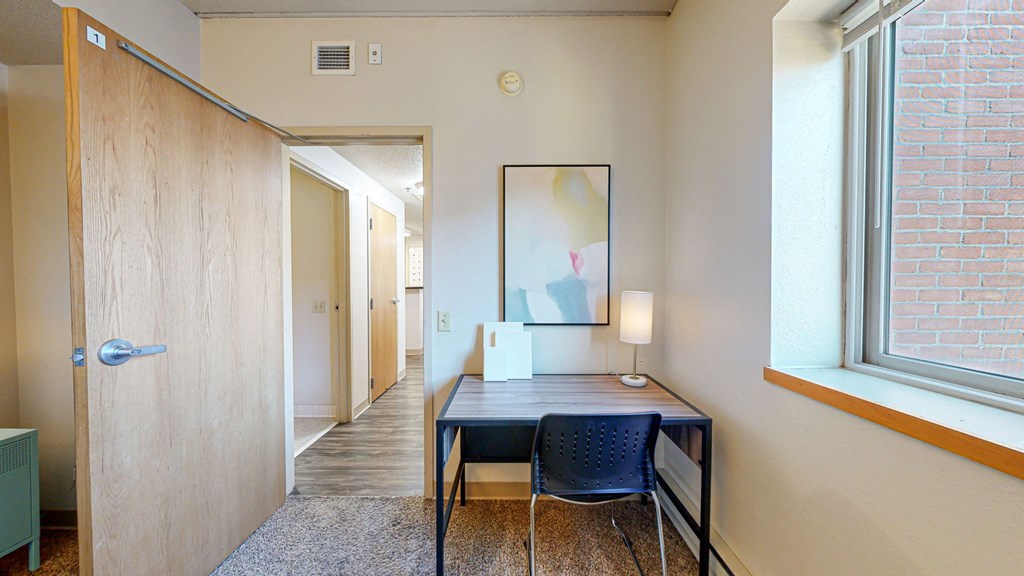 Work Desk at Bierman Place, Minneapolis, Minnesota